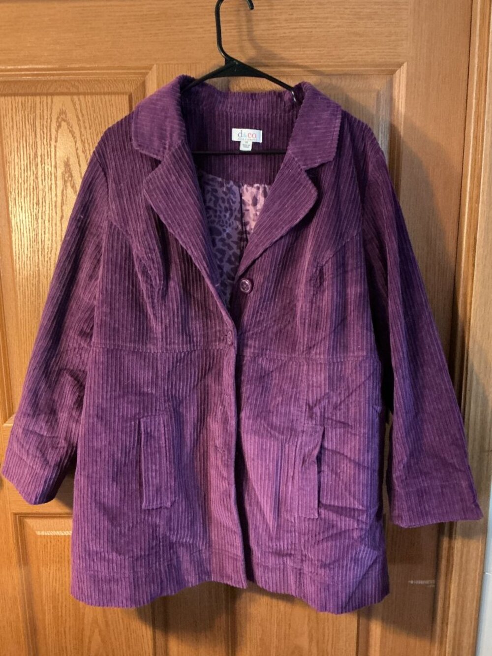 D & Co. Purple Blazer